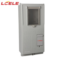 Boîtier de compteur électrique monophasé triphasé SMC DMC IP54 à haute protection pour instruments électroniques extérieurs