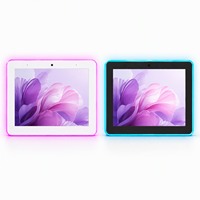 Tablet Android 11 POE 8 Inci untuk Pemasangan di Dinding, Digital Signage RK3568 Layar Sentuh IPS, Layar Iklan Pintar LED RGB