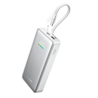 Batterie externe portable Neoseek 20000 mAh, charge rapide 100 W, câble Type-C intégré, conforme aux réglementations de transport aérien