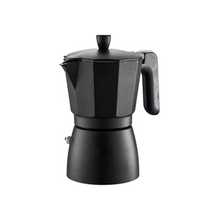 Cafetera Espresso de Aluminio con Doble Válvula de Seguridad, Extracción de Alta Presión, Cafetera Moka Duradera, Cafetera Octogonal - Product Image 1