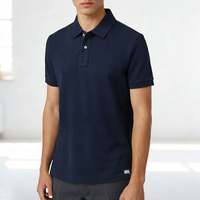 Chemise unisexe de haute qualité, coupe ajustée, col montant, manches courtes, respirante, 220g, 100% coton, couleur unie, style professionnel