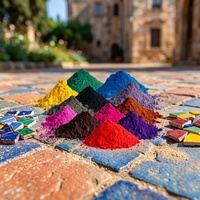 Pigment inorganique en poudre, oxyde de fer rouge/noir/jaune pour la construction et les pigments céramiques