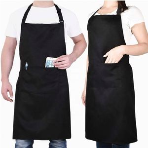 Delantales de Cocina Impermeables de Algodón y Poliéster con Logotipo Personalizado al por Mayor para Cafeterías, Restaurantes y Cocinas - Product Image 2