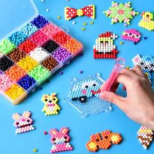 DIY教育玩具喷水魔珠艺术制作玩具七彩水粘珠
