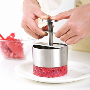 Burger Maker <span class=keywords><strong>Hamburger</strong></span> torty Maker in acciaio inox <span class=keywords><strong>Hamburger</strong></span> <span class=keywords><strong>pressa</strong></span> Smash Burger Burger - Product Image 5