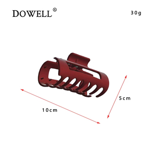 DOWELL, venta al por mayor, recién llegado, gran oferta, accesorios de silicona suave Flexible para mujeres, pinza anticolisión para el cabello - Product Image 2