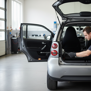 <b>External</b> Door Opening <b>Cable</b> for Smart Forfour 454 - Rear - Product Image 3
