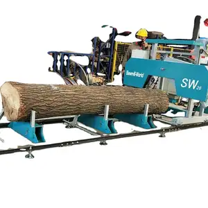 SH 27 ağaç İşleme kereste fabrikası, taşınabilir şerit testere, taşınabilir bıçkı makinesi satılık