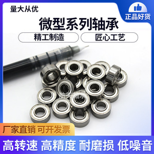 ตลับลูกปืนเม็ดกลมขนาดเล็ก HTBEARING รุ่น MR148 8x14x4 มม. ความเร็วสูง ความแม่นยำสูง ผลิตจากเหล็ก - Product Image 4