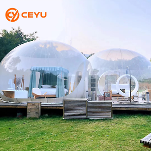 Dôme à bulles transparent gonflable Ceyu, populaire pour le glamping et l'hôtellerie, idéal pour <span class=keywords><strong>les</strong></span> artistes en ballons et <span class=keywords><strong>les</strong></span> décorations. - Product Image 1