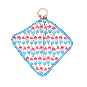 Couverture bébé en bambou respirante avec adorable thème Woodland idéal pour les tout-petits pendant la journée apaisante bambou bébé Lovey - Product Image 1