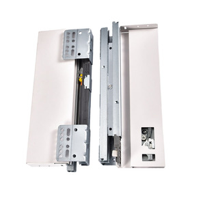 High Quality Wholesale Kitchen Cabinet Soft Close Slim Tandem Metal Box Drawer Slide