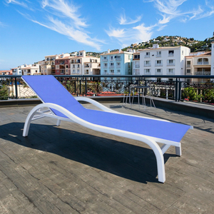 Lujo ajustable playa salón piscina tumbona moderna al aire libre sala de estar Muebles de Jardín-para hoteles parques patios Villas-<span class=keywords><strong>Marieta</strong></span> - Product Image 3