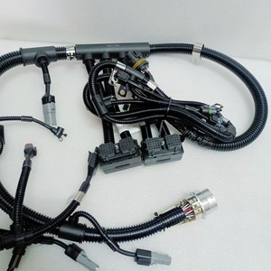 Hyundai Engine <b>Control</b> <b>Wiring</b> Harness 455-7 12V PVC Insulated For Excavator - Product Image 1