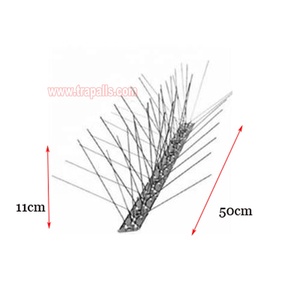 Protecteur de toit extérieur en acier inoxydable Pigeon Squirrel Control Cat Defender <span class=keywords><strong>Anti</strong></span> Bird Spikes - Product Image 2