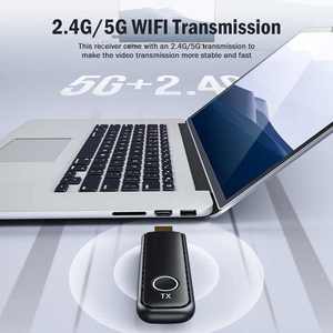 Extensor inalámbrico compatible con HDMI de largo alcance 5G Transmisor de <span class=keywords><strong>video</strong></span> inalámbrico para cámara TV Compatible con HDMI - Product Image 3