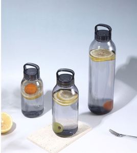 Nueva Botella de Agua Unisex de Vidrio de Borosilicato de Alta Calidad, 300ml/500ml/900ml, Libre de BPA, con Logotipo Personalizado, a Prueba de Fugas, con Asa Portátil - Product Image 1