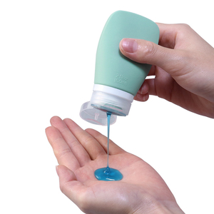 Botellas de Viaje de Silicona Reutilizables Portátiles Personalizadas de 2oz 90ml, Aprobadas por la TSA, a Prueba de Fugas, 4 en 1, Contenedores de Silicona para Artículos de Aseo - Product Image 6