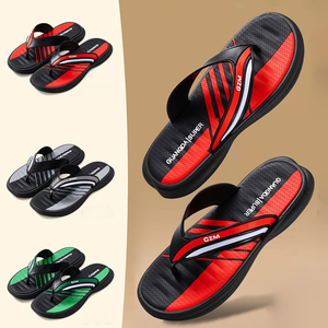Pantuflas de PVC Antideslizantes y Resistentes al Desgaste para <span class=keywords><strong>Hombre</strong></span>, Última Moda, Venta Caliente, <span class=keywords><strong>Chanclas</strong></span> Abiertas Casuales para Exteriores, Playa y Surf para Adolescentes - Product Image 1