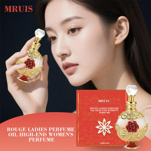 <span class=keywords><strong>Perfume</strong></span> Árabe Mini de 15 ml en Roll-on al por Mayor con Fragancia Floral y Amaderada, Spray Corporal Dulce y Encantador para Coqueteo Sensual para Hombres y Mujeres - Product Image 2