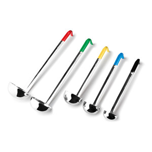 Set di 5 Cucchiai per Gelato in Acciaio Inox Cacillos Select, Lavabili in Lavastoviglie, con Manici Colorati per Facile Servizio e Conservazione - Product Image 1