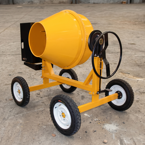 Mezcladora de Concreto Diésel Portátil y Resistente de 500L/700L, Equipo de Mezcla de Cemento para Obras de Construcción - Product Image 1