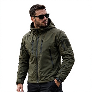 <b>Men's</b> Olive Green Tactical Style Field <b>Jacket</b> Custom Outdoor <b>Utility</b> <b>Jacket</b> for <b>Men</b> - Product Image 1