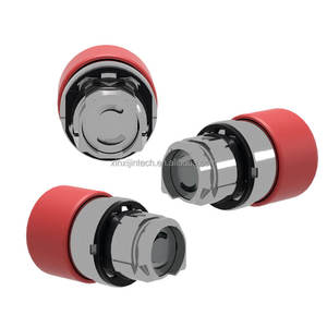 Schnei <span class=keywords><strong>der</strong></span> ZB4BC bottone con testa a fungo a molla in metallo serie ZB4BC/<span class=keywords><strong>R</strong></span> 2/3/4/5/6/24/34/44/54/64 nero verde rosso giallo blu - Product Image 3