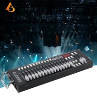 Console d'éclairage DMX 16CHS, console de contrôle d'éclairage de scène, contrôleur DMX 512 pour spectacle, concert, bar
