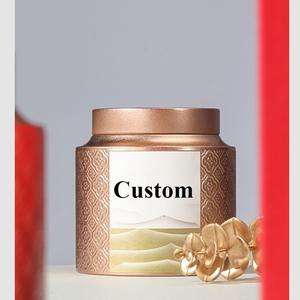 2024 новый роскошный заказ 250*140*125 мм крышка подарочная коробка индивидуальная упаковка жестяная коробка для упаковки чая подарочная коробка - Product Image 4