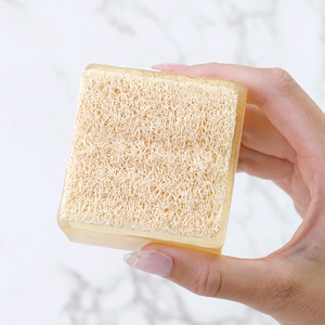Jabón en barra de fibra natural con aroma a pachulí de 5 oz, exfoliante, para baño y ducha estilo bohemio. - Product Image 4