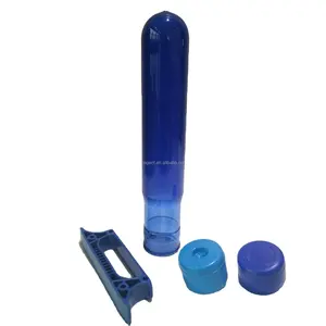 Transparent Blue Very Low Waste 5 Gallon PET Water Bottle Preform For 20 Liters