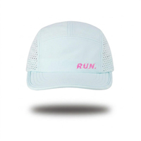 Gorra de Running Transpirable con Perforaciones Láser, Ligera, Plegable, Suave, con Logotipo Personalizado