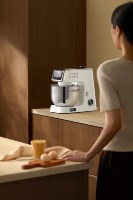 Batteur sur socle 800W à moteur DC avec balance intégrée, écran intelligent 6,5 L, 11 vitesses, silencieux, pour pâte à pain et aliments, personnalisation OEM