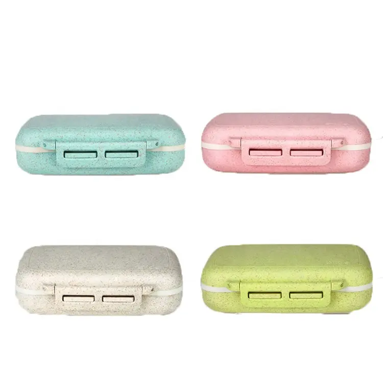 Portable Drug Tablet Storage Travel Case Weekly Carry-on Holder Pill Box Medicine Case