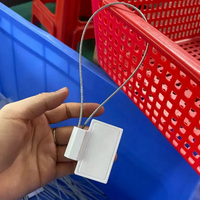 Mini étiquette NFC, sceau de sécurité, étiquette suspendue, queue en acier inoxydable, étanche IP68, pour la gestion des actifs, de l'entrepôt et de la logistique, puce RFID UHF