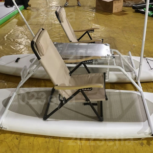 <span class=keywords><strong>Prix</strong></span> du fabricant Deux planches à pagaie combinées avec parasol Bateau <span class=keywords><strong>ponton</strong></span> Bateau gonflable avec moteur - Product Image 3