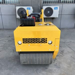 Rodillo compactador de doble tambor completamente hidráulico de alta calidad, núcleo de bomba de Motor compactador de rodillo de carretera de asfalto para montar económico - Product Image 1