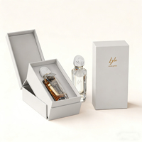 Nouvelle boîte de soins de la peau carrée Oud Parfum 30ml avec logo personnalisé Conception coulissante unique pour l'emballage de parfum Boîtes rigides