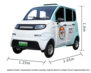 Voiture électrique compacte à longue portée (101-200 km), 4 roues, 2 portes, 4 places, mini véhicule électrique domestique à énergie nouvelle - Product Image 2