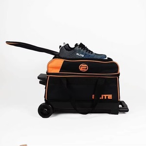 Sac de bowling BSCI pour roulettes et balles (1 balle), avec compartiment assorti pour chaussures de bowling - Product Image 1