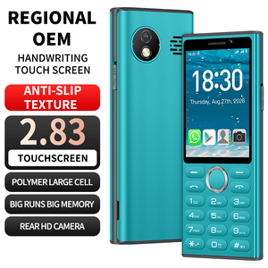 โทรศัพท์มือถือ A6 4G แบบปุ่มกด ระบบ Android 9 รองรับซิมคู่ หน้าจอสัมผัส ขายส่ง OEM สำหรับแอฟริกา iPhone - Product Image 1