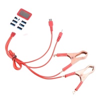 Clip de batterie DC en acier inoxydable galvanisé 12V Véhicule USB 4 ports Automatique Matériel