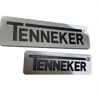 Plaque signalétique en aluminium miroir pour petits appareils électroménagers, sérigraphiée, résistante aux hautes températures, pour presse-agrumes