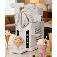 Machine à neige et à crème glacée électrique automatique commerciale et domestique, 180W, 1.8L, prix d'usine, vente chaude