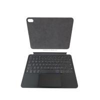 Étui clavier rétroéclairé RGB magnétique USB-C sans fil flottant pour iPad 10e génération 10,9 pouces avec support cantilever et clavier séparé – Nouveau