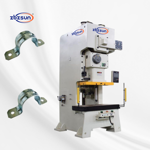 Ligne de production entièrement automatique à presse pneumatique pour l'usine de colliers de serrage de tuyaux – Processus de poinçonnage de colliers de serrage en acier inoxydable - Product Image 1
