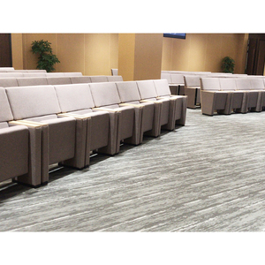 Grosir kursi mono lipat Modern untuk Universitas sekolah ruang konferensi lorong tempat duduk kayu furnitur kantor - Product Image 4