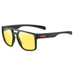 Hot Selling Driving Glasses TR90 UV400 Polarized Night Vision Sunglasses