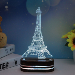 Exquisite Ramadan Decoration Gift Light Eid Islamic Colorful Muslim LED Touch 3D Night Light - Product Image 3
